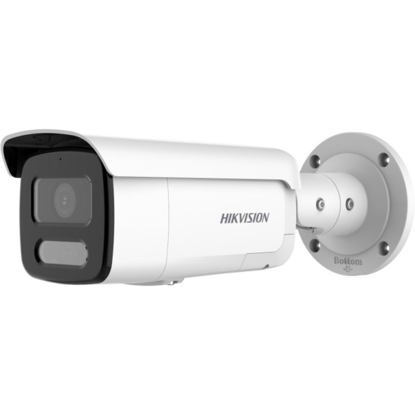 Hikvision CCTV DS-2CD2T47G2-LSU/SL(6mm) 4 MP ColorVu with Strobe Light Fixed Bullet Network Camera