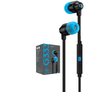 Logitech G333 Gaming Earphones - BLACK - 3.5 MM