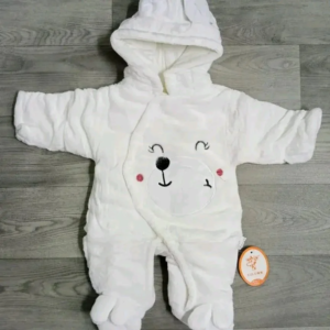 Warm Heavy Hooded Baby Rompers