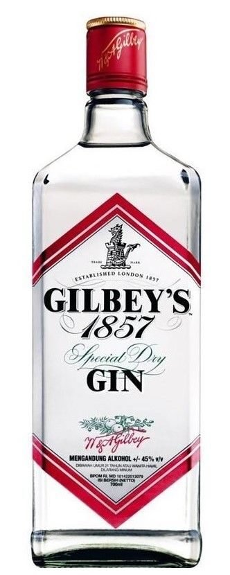 Gilbeys Dry Gin, 750ml