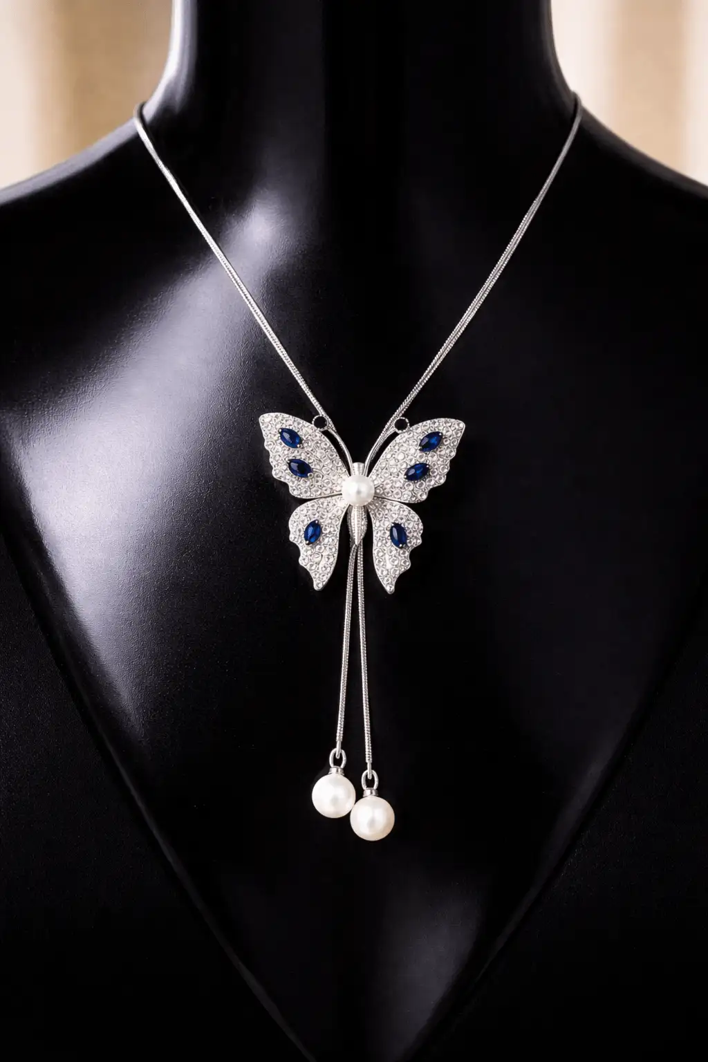 butterfly necklace kenya