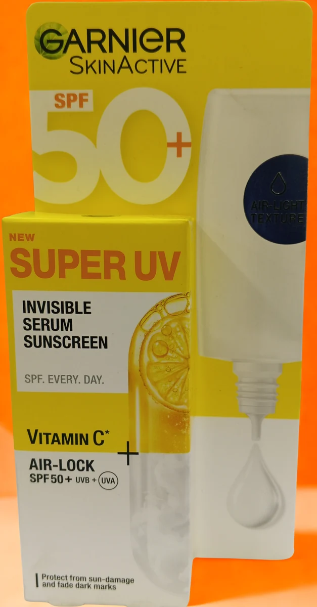 Garnier SkinActive Super UV Invisible Serum Sunscreen Garnier SkinActive Super UV Invisible Serum Sunscreen