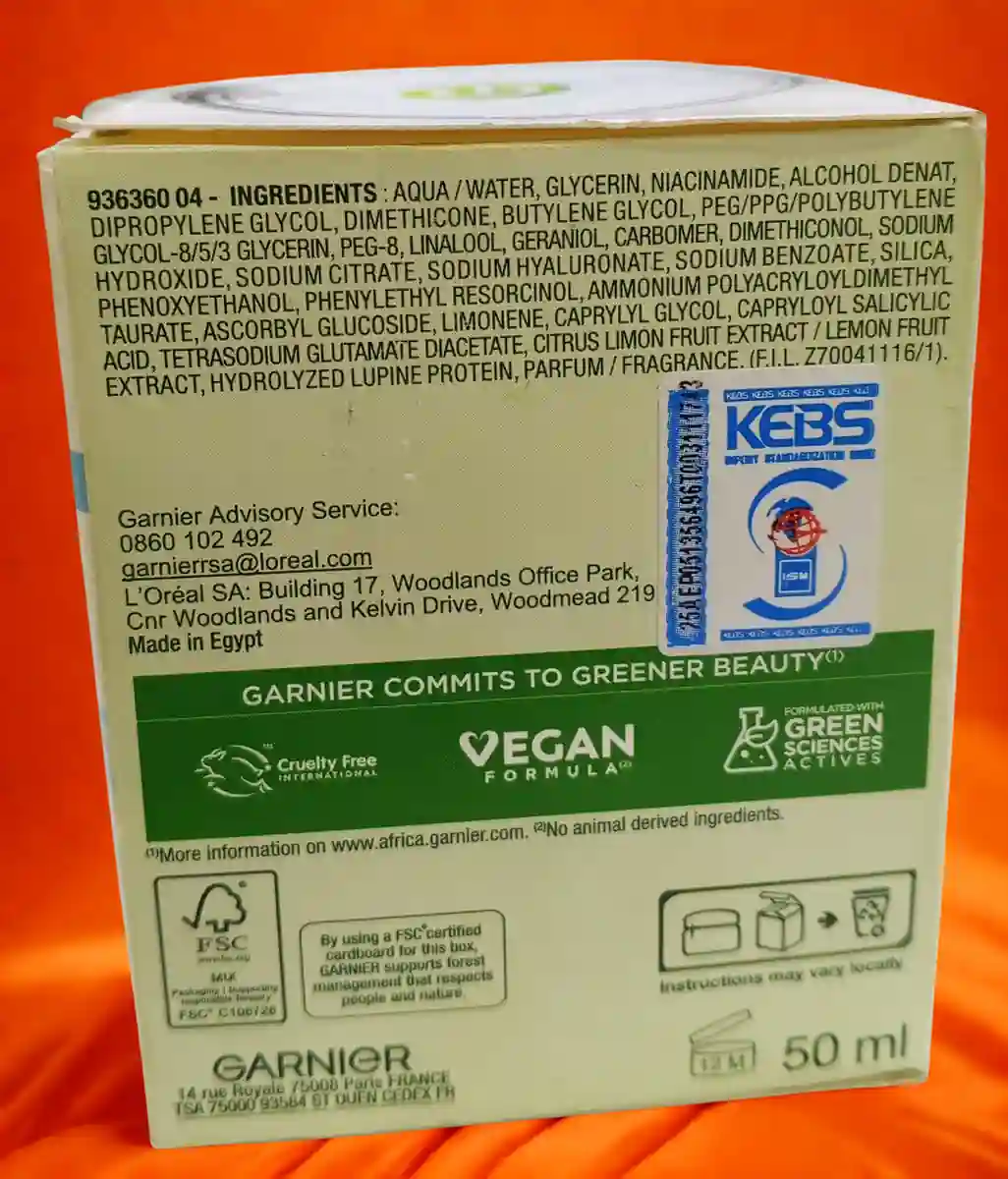 Garnier SkinActive Even & Bright Vitamin C Water-Gel,- Edited Garnier SkinActive Even & Bright Vitamin C Water-Gel,