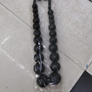 Wooden necklace - Black