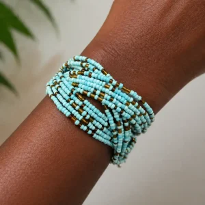 Braided Cuff Wrap Bracelet