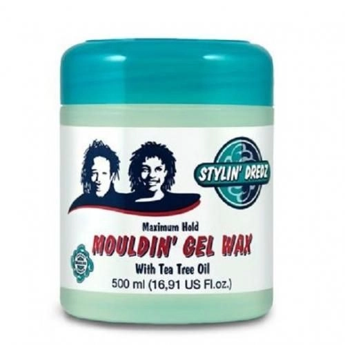 Stylin' Dredz Maximum Hold Mouldin' Gel Wax with Tea Tree Oil